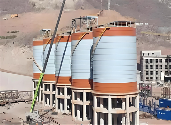 通山高架钢板仓